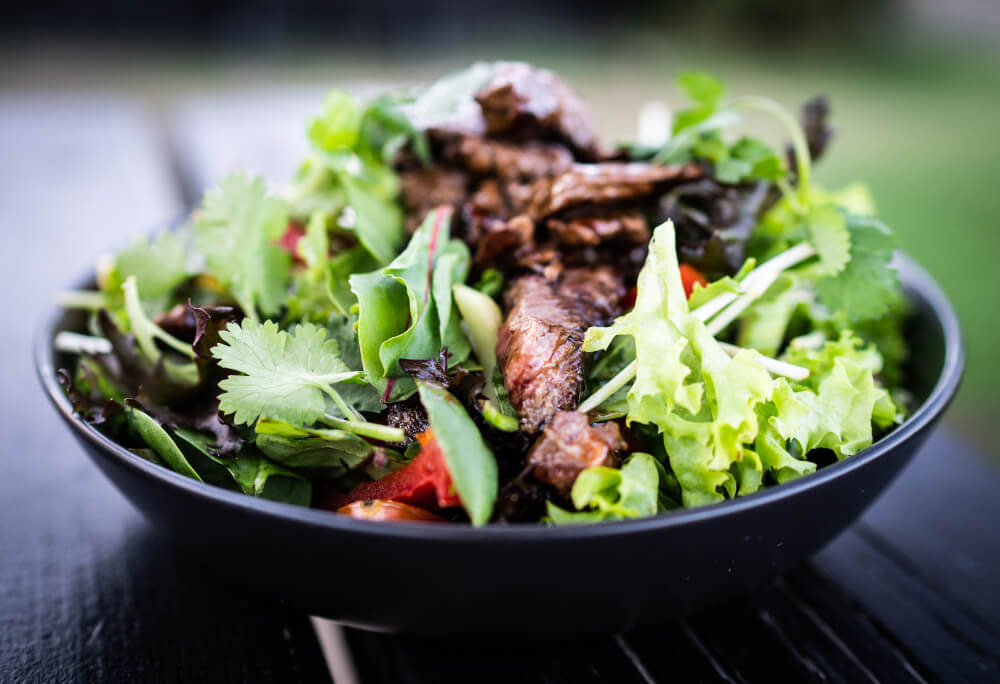 asian beef salad