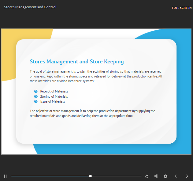 Material Management Training Express