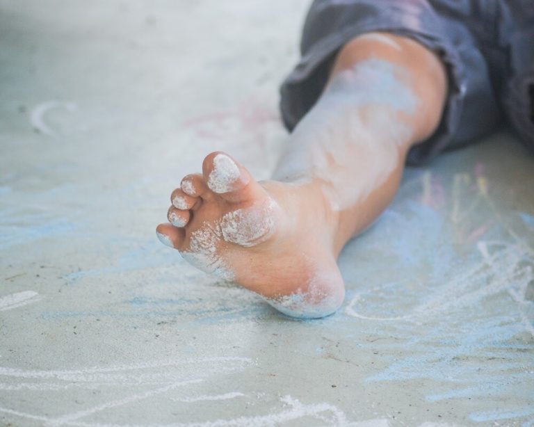 Washing Feet Hygiene